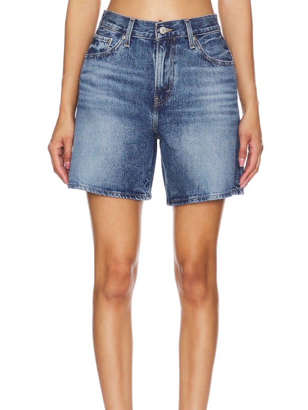 Levi's High Rise Baggy Denim Shorts
